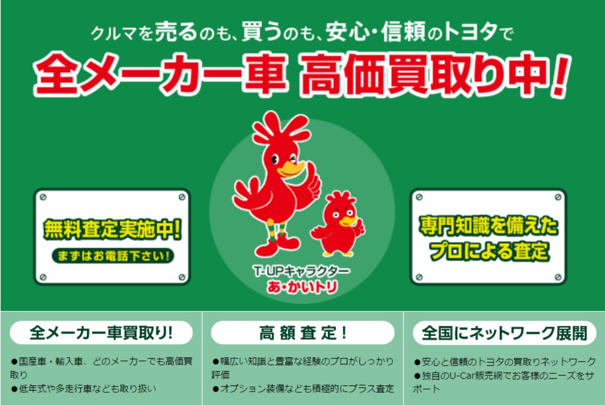 車買取業者ランキング８位